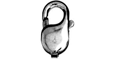Silver Parrot Clasp