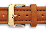 Sabre Calf Leather Heavy Smooth Padded Watch Straps