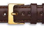Nappa Calf Leather Padded Extra Long Watch Straps