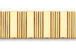 Gents Gold Plate Expanding Slim Flex Bracelet 18-22mm