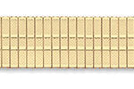 Gents Gold Plate Expanding Bracelet 16-22mm