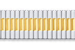 Gents Tu-Tone Expanding Bracelet 18-22mm
