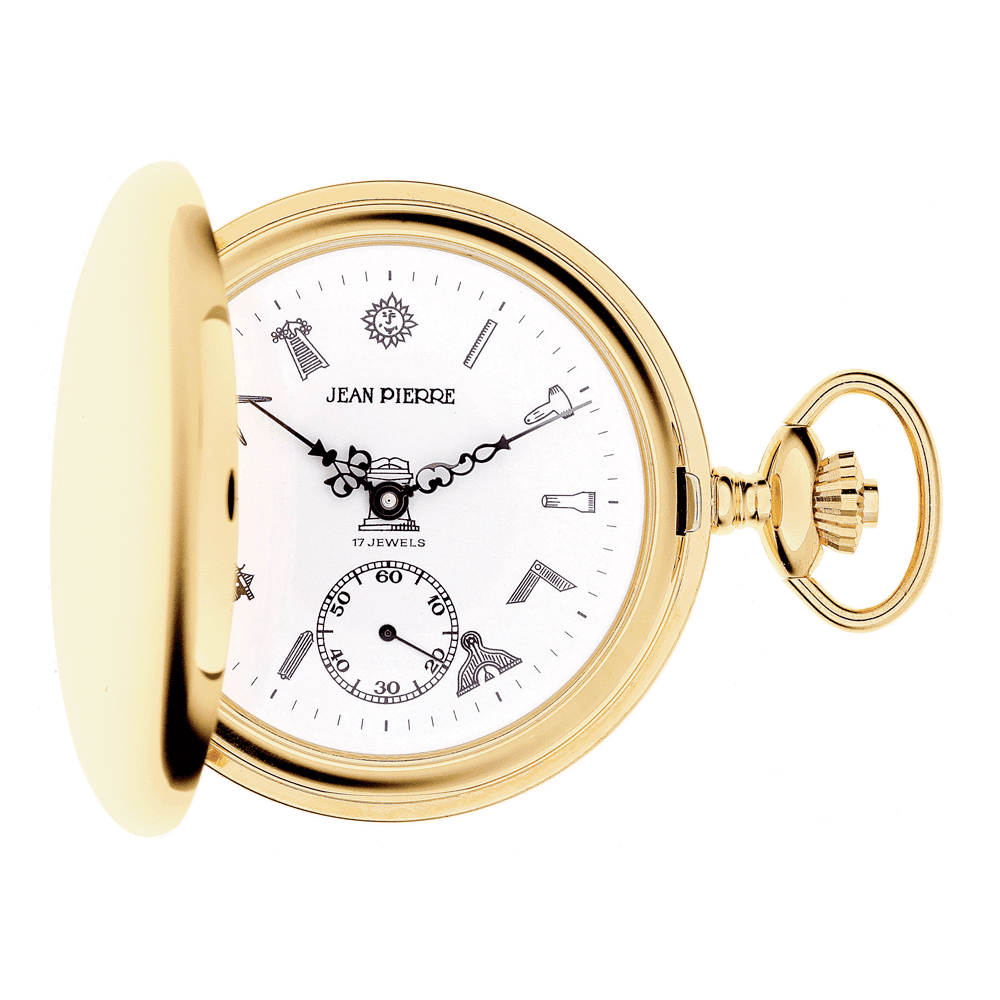 Hunter Masonic Pocket Watch