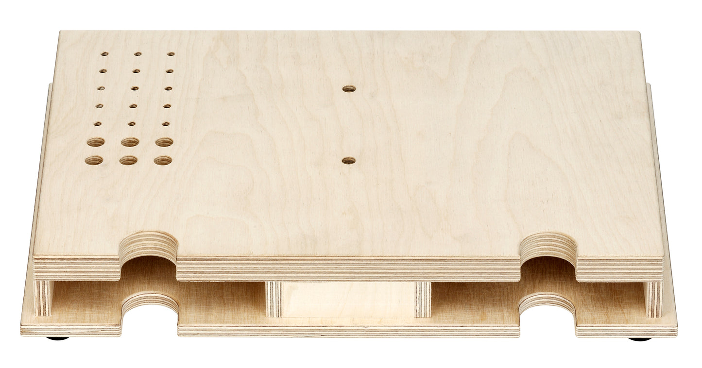 KWM Wooden Work Base for Press-In Tool and Accessories