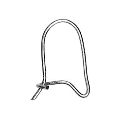 Earring Wire No Bead No Twist 13mm
