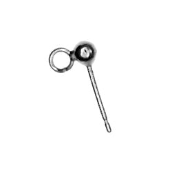 Earring Wire Bead 11mm