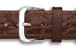 Fine Italian Crocodile Calf Leather Watch Straps