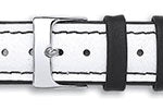 Genoa Padded Calf Leather Colour Contrast Watch Straps