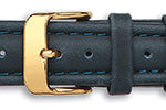 Sabre Calf Leather Heavy Smooth Padded Watch Straps