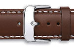 Goodwood Oiled Leather Contrast Stitch Watch Straps