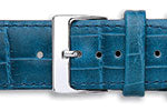 Crocodile Grain Calf Leather Watch Straps