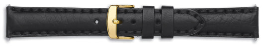 Napoli Heavy Padded Stitched Italian Hide Nubuck Back Watch Straps