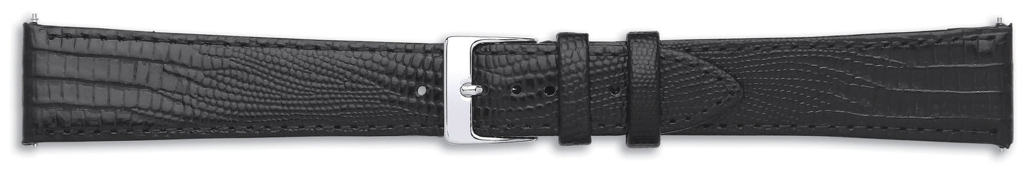 Lizard Grain Calf Leather Extra Long Watch Straps