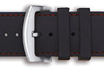 Silicon Smooth Diver Contrast Stitch Watch Strap