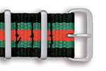 Military Nato Style 5 Stripe Web Nylon Watch Straps