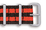 Military Nato Style 5 Stripe Web Nylon Watch Straps