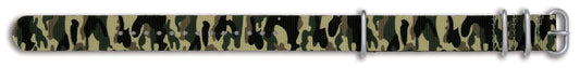 Military Nato Style Camouflage Web Nylon Watch Strap