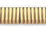 Ladies Watch Slim Flex Expander 11mm Body Gold Plate