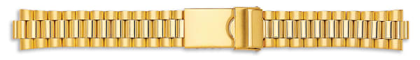 Gents Centre Fold Bracelet With Lock
