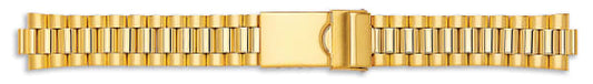 Gents Centre Fold Bracelet With Lock