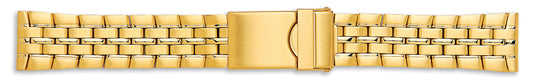 Gents Centre Fold Bracelet With Lock 20mm