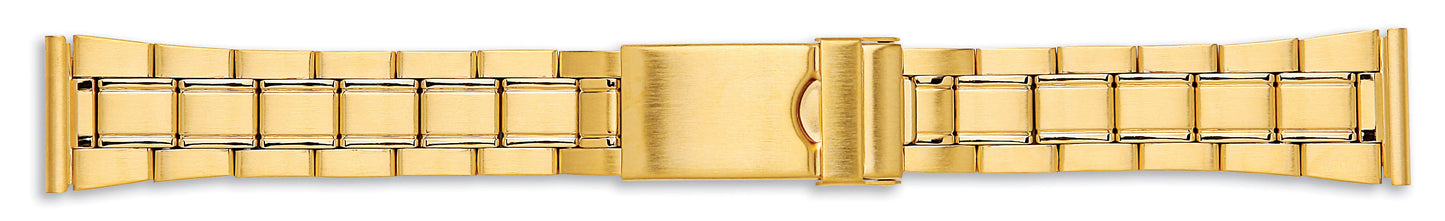 Gents Centre Fold Bracelet With Lock 18 & 20mm