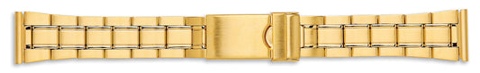 Gents Centre Fold Bracelet With Lock 18 & 20mm