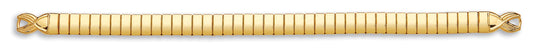 Ladies Gold Plate Flex Expander With Ring Ends