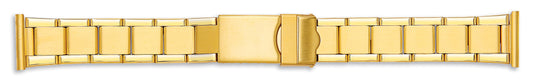 Gents Centre Fold Bracelet With Lock 18-20mm