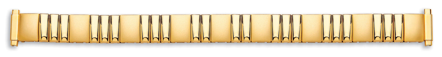 Ladies Gold Plate Expander Bracelet