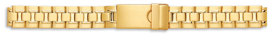 Ladies Centre Folding Clasp With Lock Bracelet 12mm
