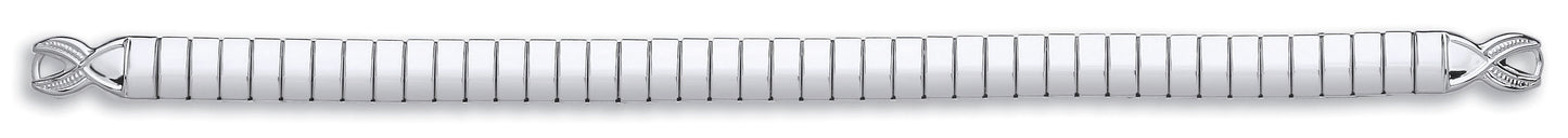 Ladies Stainless Steel Flex Expander With Ring Ends