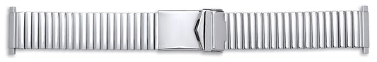 Gents Stainless Steel Expanding Centre Fold Clasp With Lock 18-22mm