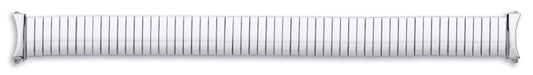 Ladies Stainless Steel Curved End Expander Bracelet