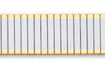 Gents Tu-Tone Expanding Bracelet 18-22mm