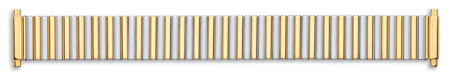Gents Tu-Tone Expanding Bracelet 18-22mm