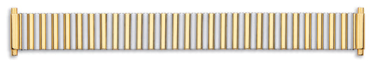 Gents Tu-Tone Expanding Bracelet 18-22mm
