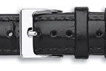 Monza Crocodile Grain Leather Bolt Action Spring Bar Watch Straps