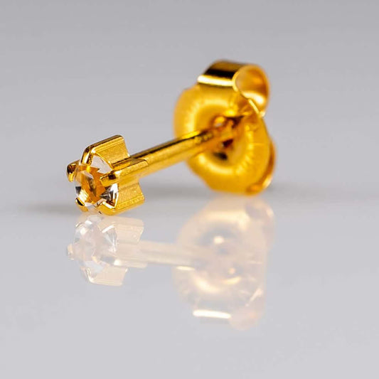 Caflon 24ct Claw Set 5mm (April)