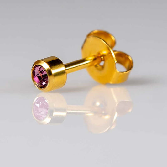 Caflon 24ct Gold Plated Alexandrite (June)