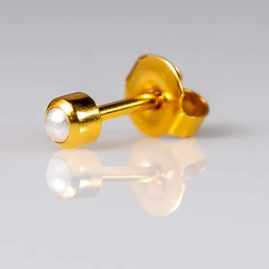 Caflon 24ct Gold Plated Pearl
