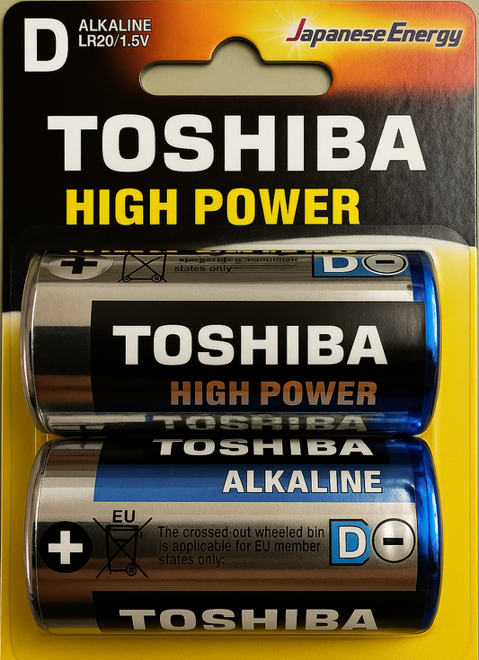 D (LR20) Clock Batteries