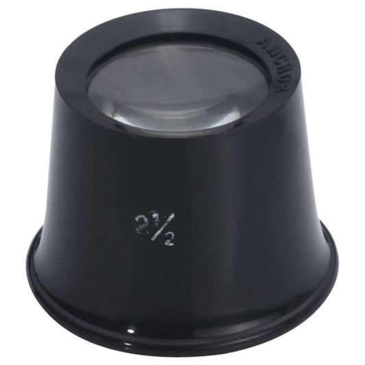 Black Plastic Eyeglass No 1 (10x)