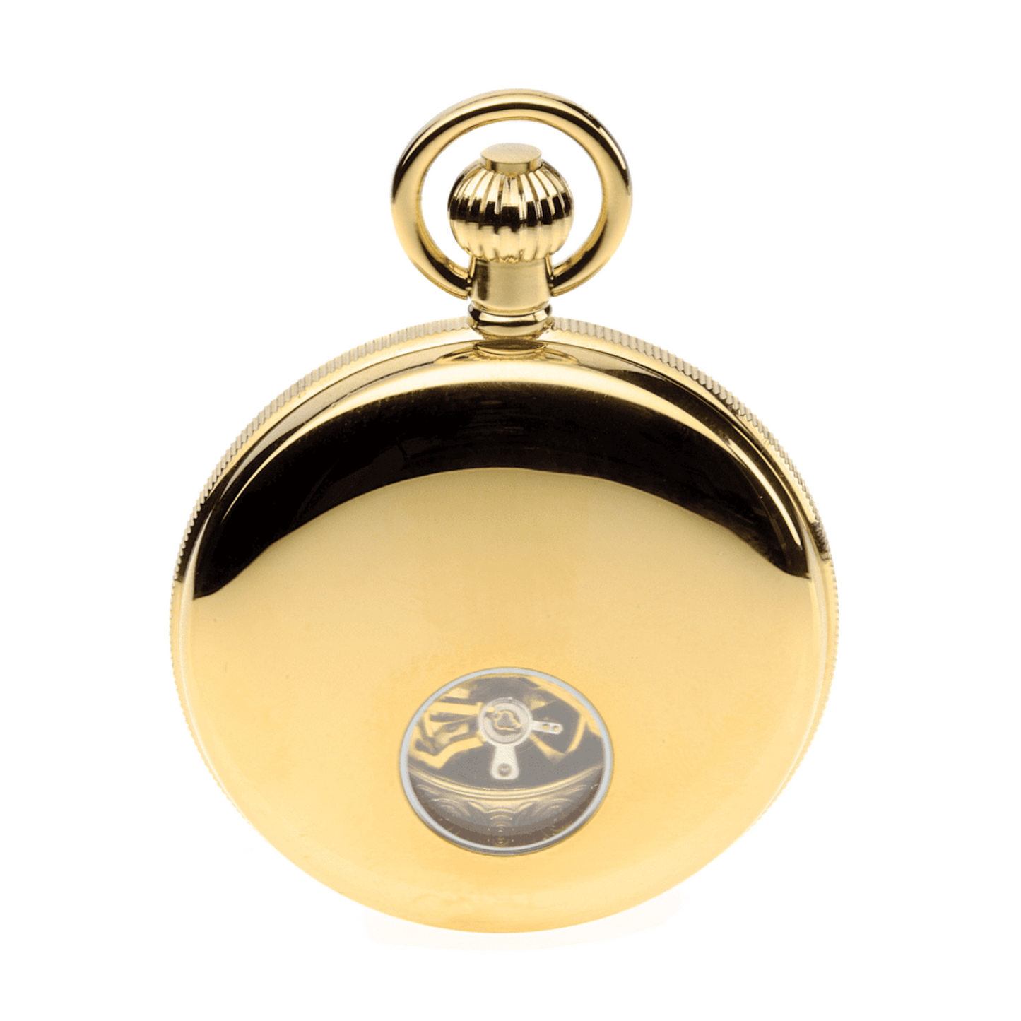 Double Hunter G256 PM Skeleton Pocket Watch