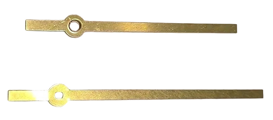 Polished Brass Clock Hands 100mm
