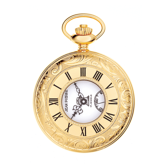 Half Hunter Masonic Pocket Watch