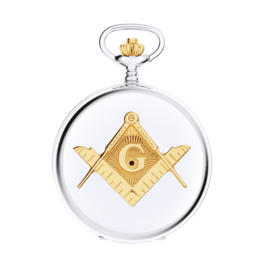 Hunter Masonic Pocket Watch