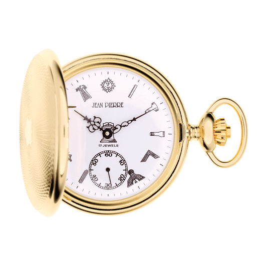 Hunter Masonic Pocket Watch
