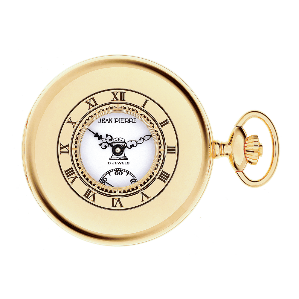 Half Hunter Masonic Pocket Watch