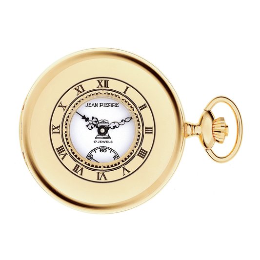 Half Hunter Masonic Pocket Watch